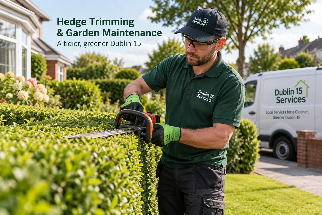 Illustrative image for hedge trimming enquiries in Dublin 15